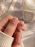 Pink Press On Nails